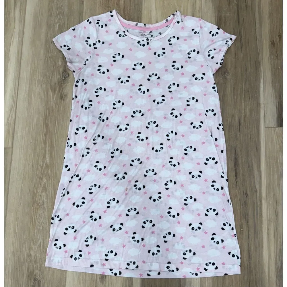 3 Girls Short Sleeve Nightgowns Bulk Lot by René Rofé sz xl 14-16
